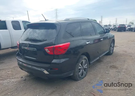 2017 Nissan Pathfinder S из США, поврежденный, VIN 5N1DR2MN2HC637647